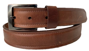 Johnston & Murphy Tan Brown Dress Belt – Size 44 – Classic Look - Picture 1 of 11