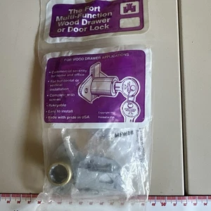 COMPX SECURITY PRODUCT MFW23006BKA217 FORT 3/4 CYL WOOD DRAWER LOCK US3 - Picture 1 of 6