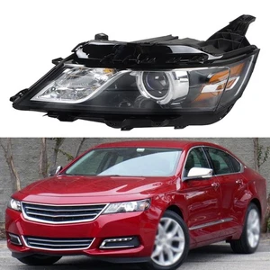 Left Side HID/Xenon Black For Chevy Impala 2015-2020 Headlight Assembly 84160412 - Picture 1 of 11