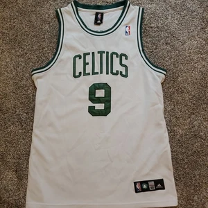 Rajon Rondo #9 Adidas Boston Celtics White Jersey NBA Men 52 (XL) Sewn Authentic - Picture 1 of 13