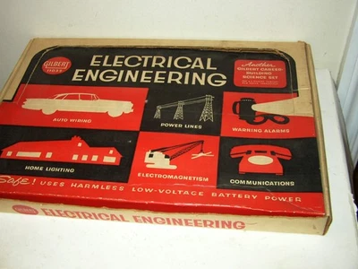 A. C. Gilbert Electrical Engineering Science set #11033 LN!! Complete NOS - Image 1 of 4