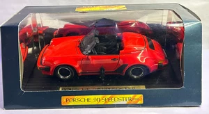 Master Toy "Special Edition" 1:18 Di-cast Red 1989 Porsche 911 Speedster - Picture 1 of 3