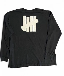 Vintage Langarm T-Shirt unbesiegt doppelseitig Grafik Größe XL - Bild 1 von 7