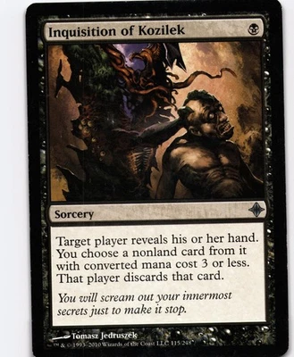 Inquisition of Kozilek U Rise of the Eldrazi 115 ROE - Image 1 of 2