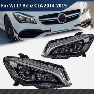 Headlights Full LED Projector LED Sequential Signal For W117 Benz CLA 2014-2019 - Picture 1 of 15