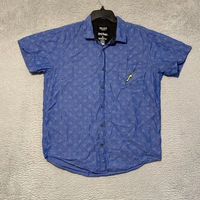 Коробка обед x Гарри Поттер мужской большой повседневный на пуговицах лагерь рубашка синий - Изображение 1 из 4