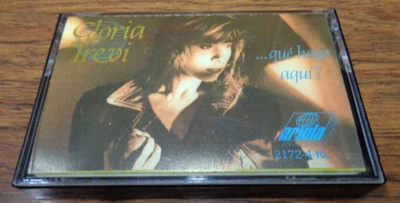 GLORIA TREVI QUE HAGO AQUI CASSETTE TAPE (1989 BERTELSMANN DE MEXICO) RARE TESTD - Image 1 of 4