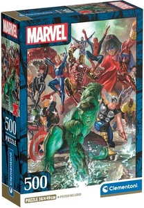 NUEVO Rompecabezas Clementoni 500 Piezas Marvel Heroes - Imagen 1 de 2