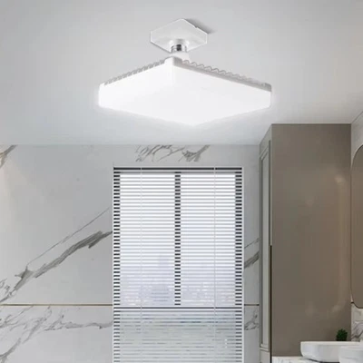 20/30/40/60/80W Square LED Ceiling Lamp Super Bright Spotlight  Bathroom - Image 1 of 4