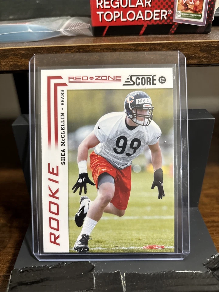 2012 Score Rookie Shea McClellin #376 Red Zone /20 (RC) - Image 1 of 3