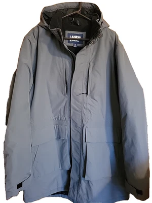 Gray Lands’ End Squall Winter Coat Men’s XL 46-48 Waterproof Windproof - Image 1 of 4