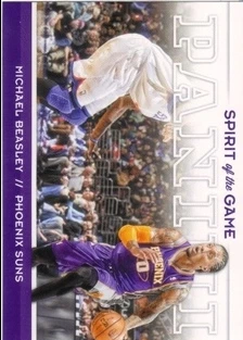 2012-13 Panini Spirit of the Game #22 Michael Beasley - BSK - Image 1 of 2