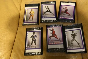 POWER RANGERS 1995 SET OF SIX UNOPENED TRADING CARD PACKS MIGHTY MORPHIN MOVIE - Picture 1 of 1