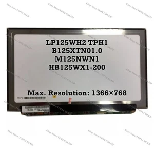 LP125WH2 TPH1 Fit B125XTN01.0 M125NWN1 HB125WX1-200 HD 30 Pin LCD Screen Panel - Picture 1 of 1