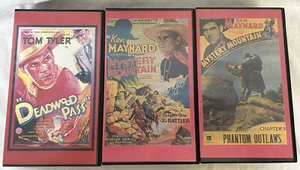 10 VHS Western von Sinister Cinema, Tex Ritter, Tim McCoy LOT 2 KOSTENLOSER Versand - Bild 1 von 6