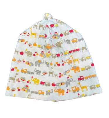 Sombrero Zutano Itzy Bitzy Talla 0-3 Meses Infantil Gorra Elefante Tren Jirafa Bloques Foto 1 de 4