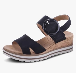 Spring Step Loriya Slingback Wedge Sandals Size 7.5-8 Retail $110! Comfort Shoes - Picture 1 of 8