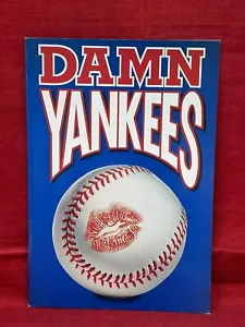 Damn Yankees Souvenir Program VTG 1994 Broadway Play Musical - Picture 1 of 8