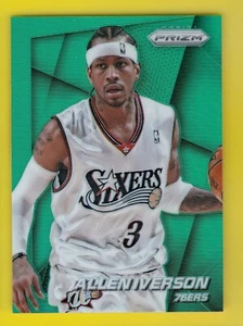 2014-15 Prizm 184 Allen Iverson Green HOF Philadelphia 76ers - Picture 1 of 1