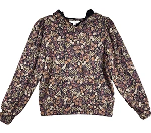 Sudadera con Capucha Floral LC Lauren Conrad Talla S Boho Cottage Harvest Fairy Usada en Excelente Condición - Imagen 1 de 15