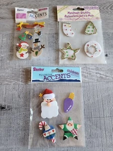 NEW 3D CHRISTMAS WINTER Scrapbook Stickers Embellishments Retired Darice NEW #39 - Picture 1 of 5