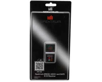 Spektrum AR630+ 6 Channel W/ AS3X SAFE Technology 2.4ghz DSMX Receiver SPM-1030 - Image 1 of 4