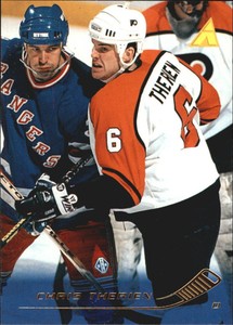 1995-96 Pinnacle Flyers Hockey Card #165 Chris Therien