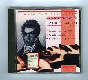 CD BEETHOVEN ALDO CICCOLINI PIANO SONATAS - Foto 1 di 2