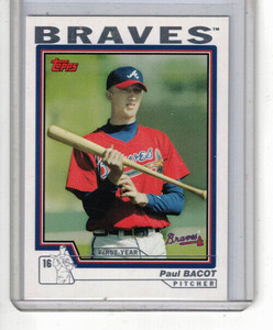 2004 Topps Traded #T172 Paul Bacot - Braves - ROOKIE