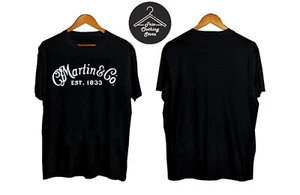 Martin&Co Guitar T Shirt USA Size S-5XL 100% COTTON - Picture 1 of 7