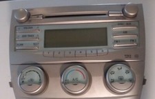 07-09 Toyota Camry Am Fm Cd Player With Heater Controls P/N 86120-06180