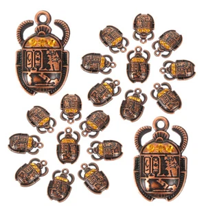 30 Pcs Skarabäus-Anhänger Charms Für Die Herstellung Von Armbändern - Bild 1 von 12