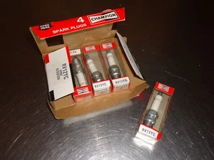 New NOS Champion Spark Plug # RV12YC 42802 Lot of (4) Spark Plugs - Picture 1 of 2