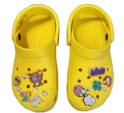 Amarelo tamanho 4 Junior - CROCS KIDS  - Imagem 1 de 4