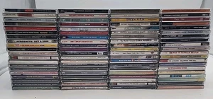 Lot of 80 Empty CD Jewel Cases with Original Artwork Assorted. NO CD'S READ  - Picture 1 of 16