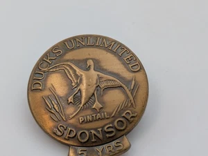 Ducks Unlimited Sponsor 5 Years Pintail  1985 - Picture 1 of 4