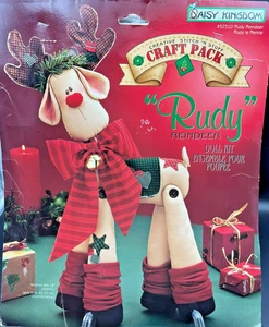 '95 Daisy Kingdom Rudy Reindeer #32310 New - Picture 1 of 2