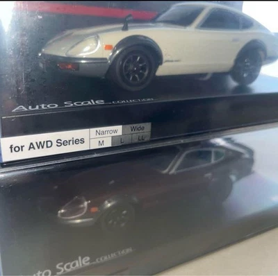 Kyosho Mini-Z Body Nissan Fairlady 240ZG Maroon & White Set ASC - Image 1 of 4