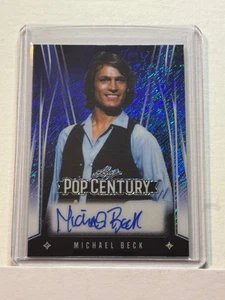 2025 Leaf Pop Century Blue Shimmer Auto Michael Beck 2/2 - Picture 1 of 2