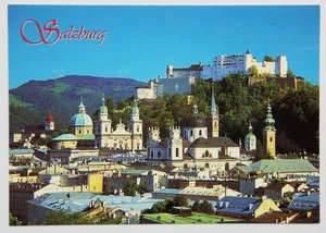 Postkarte von Salzburg / Österreich mit Altstadt - Bild 1 von 2