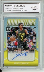 2024-25 Donruss Optic #DS-KEY Keyonte George Dominators Signatures Holo #/99 - Picture 1 of 2