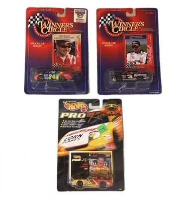  Winner’s Circle & Hot Wheels NASCAR: Jeff Gordon, Dale Earnhardt, Terry Labonte Foto 1 de 2