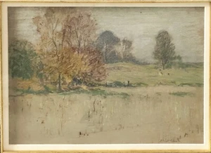 Eliot Clark Pastel Drawing: Landscape - Picture 1 of 2