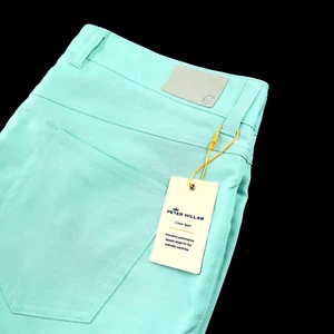 Peter Millar 34x32 Crown Sport EB66 Performance Stretch 5 Pocket Pants Green - Picture 1 of 12