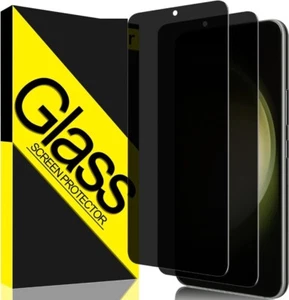 Anti Spy Privacy Tempered Glass Screen Protector For Samsung S24 Plus Ultra - Picture 1 of 12