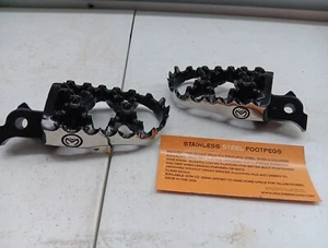 Moose Racing Hybrid Pro Footpegs Honda CRF 00-11/Kawasaki KLR 650 87-11 - Picture 1 of 2