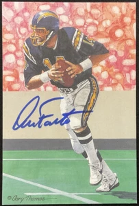 DAN FOUTS Signed Autographed Hall of Fame Art Series /5000 Post Card JSA DD55655 - Picture 1 of 4