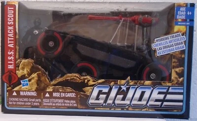 GI Joe Pursuit Of Cobra H.I.S.S. Tanque de vehículo Attack Scout HISS Driver SELLADO Foto 1 de 3