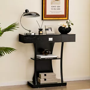 Mesa de entrada consola de 3 niveles sofá mesa para sala de estar dormitorio cocina - Imagen 1 de 20