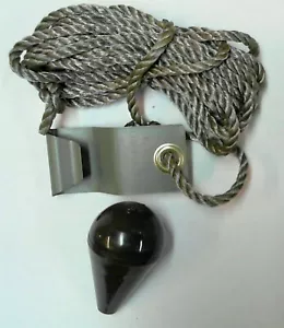 MILITARY ANTENNA TIE DOWN W/ LARGE TIP RADIO M151 CUCV M1009 M37 M35 00-938-0248 - Picture 1 of 1